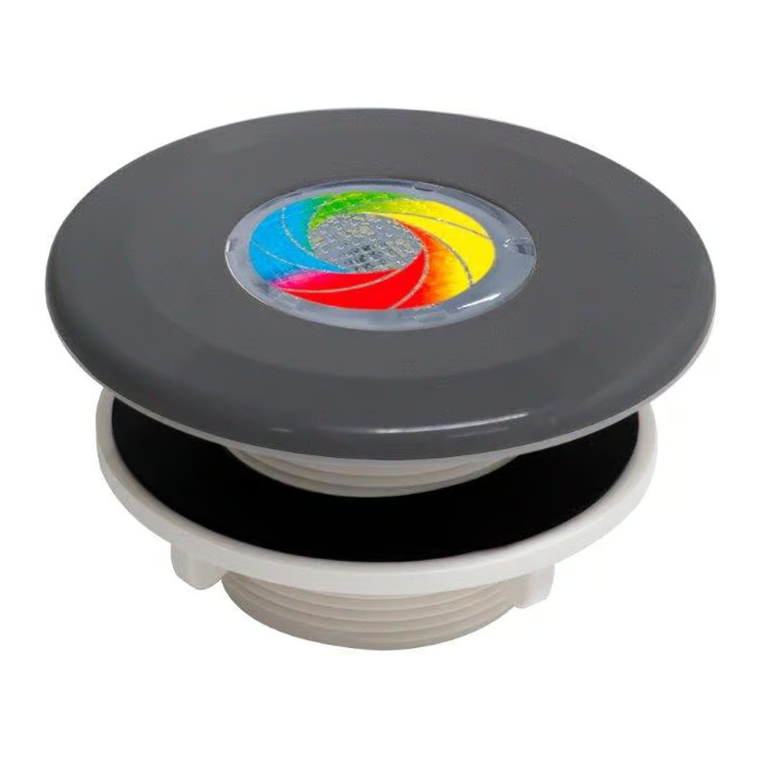 MINI Tube - - tryska VA (Tmavě šedá RAL 7016) - 9LED RGB, 8, 2W - pro předvyrobené bazény 3