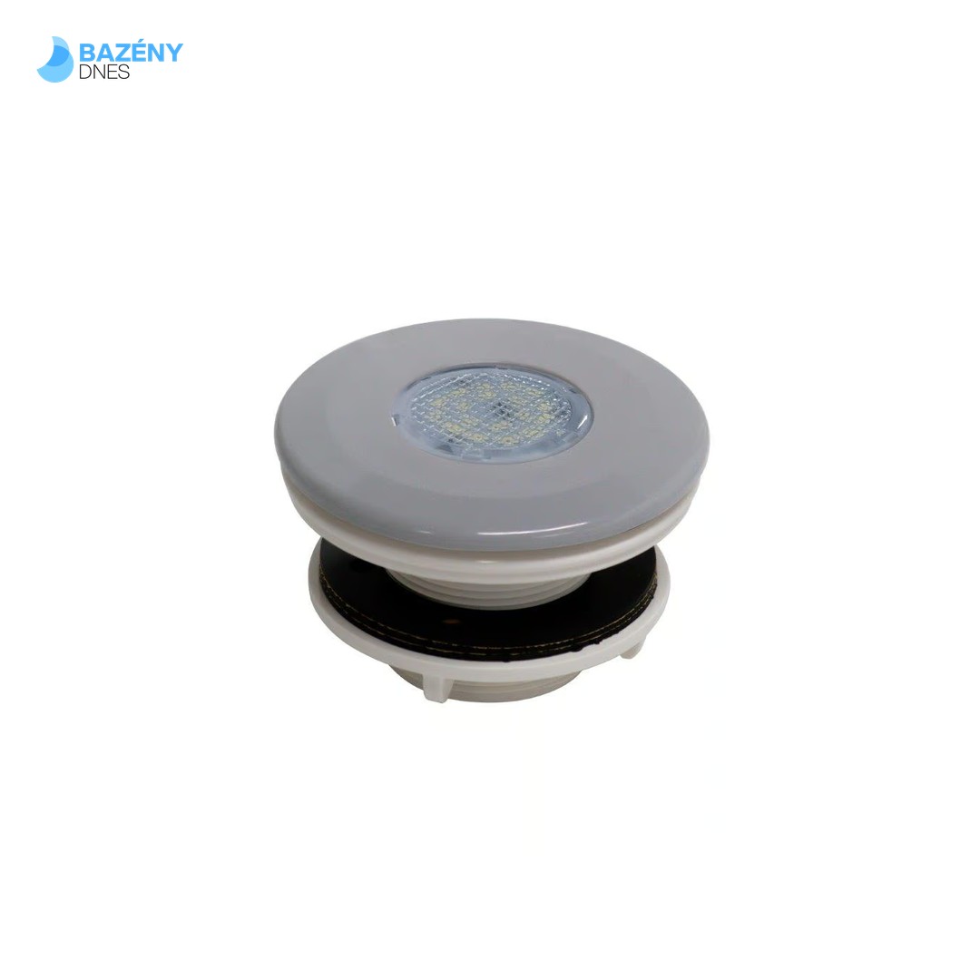 MINI Tube - - tryska VA (Světle šedá RAL7004), 18 LED bílá, 6 W, pro fóliové bazény