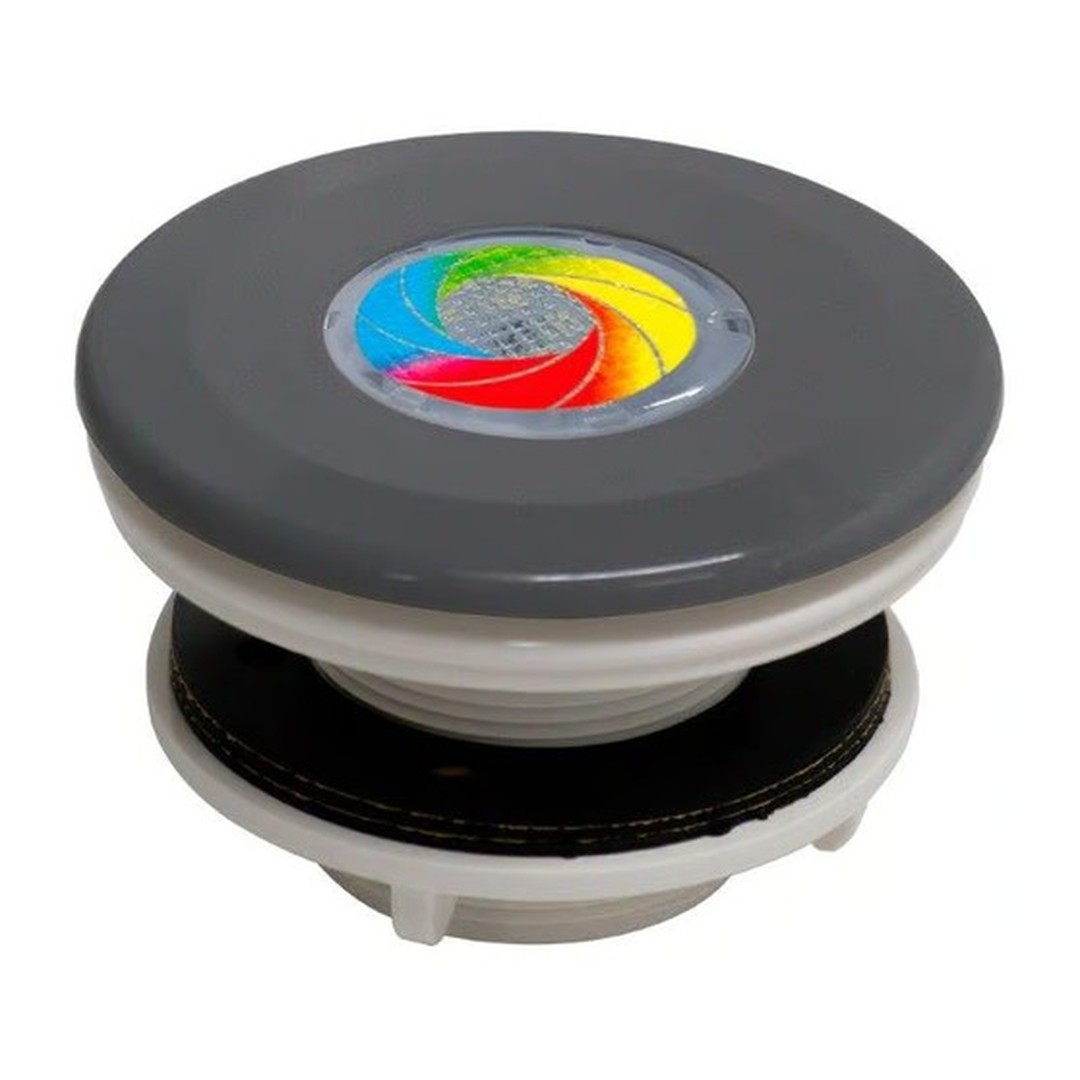 MINI Tube - - tryska VA (Tmavě šedá RAL7016) - 9LED RGB, 8, 2W - pro fóliové bazény