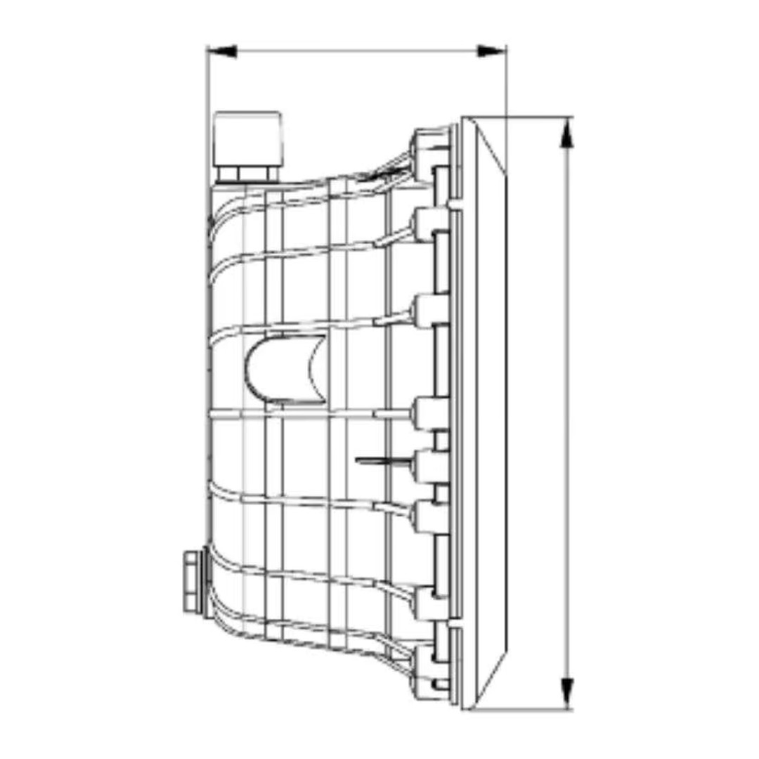 Světlo VA originál LED - 16W, bílá 4