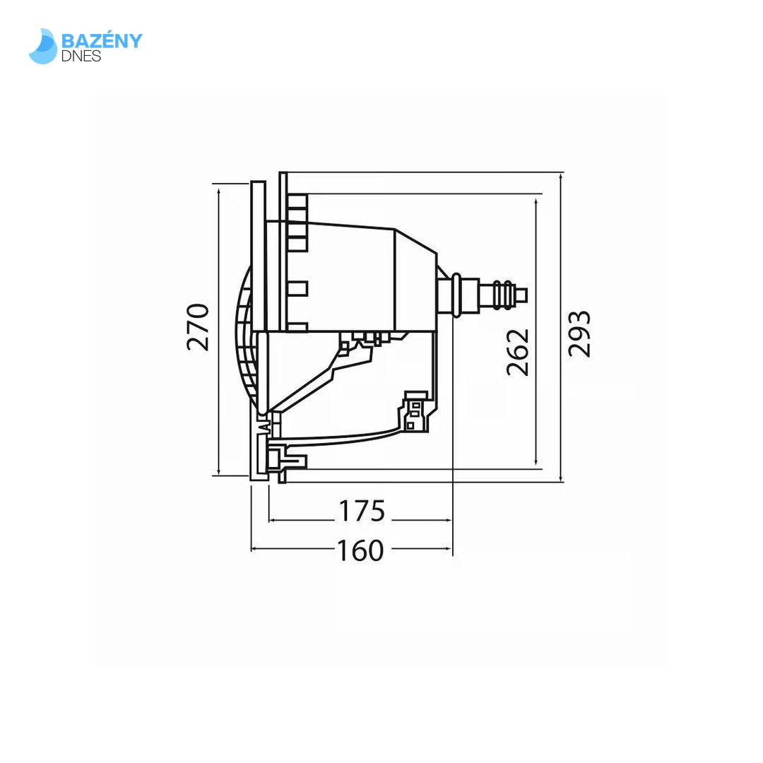 Světlo COFIE "DESIGN" LED bílé - 13, 5W