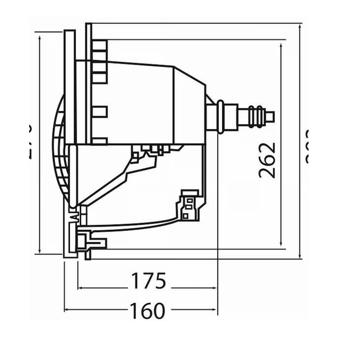 Světlo COFIE "DESIGN" LED bílé - 13, 5W 2