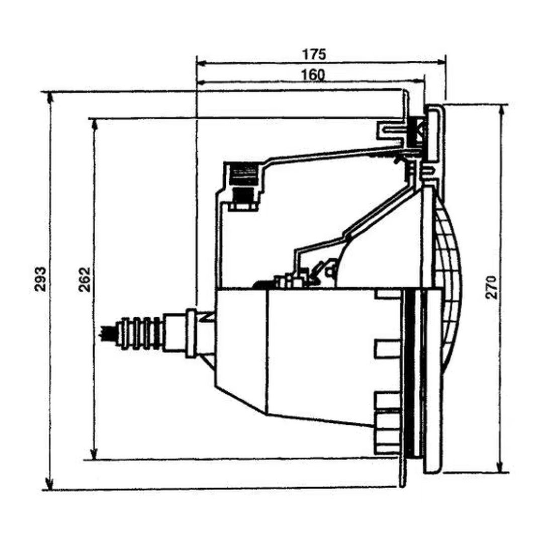 Světlo Design 300 W - pro fólii 4
