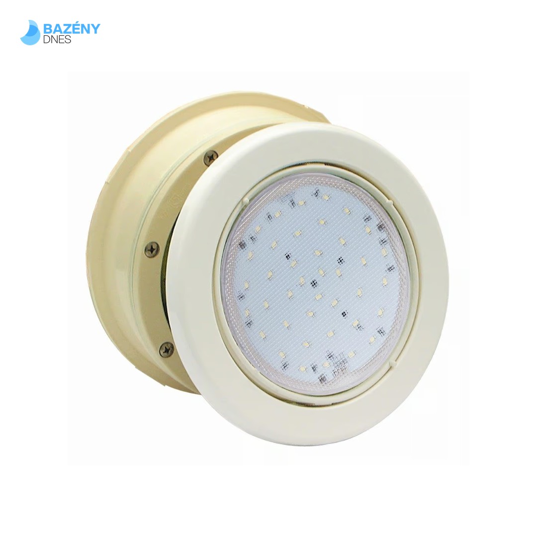 Světlo MTS LED bílé - 13, 5W, bílý ABS plast
