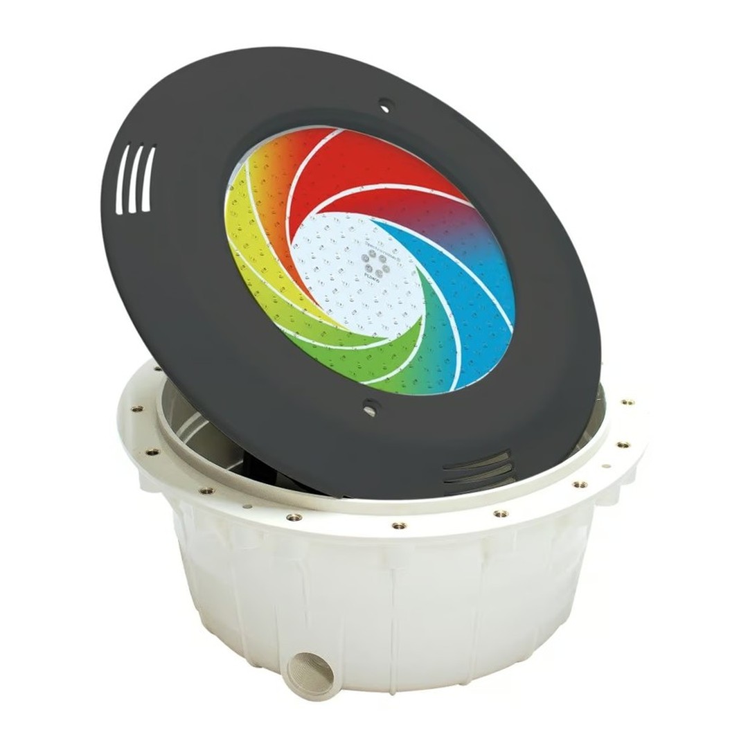 Světlo VA LED "PB" - 33W, RGB - DMX; pro betonové bazény, tmavě šedá