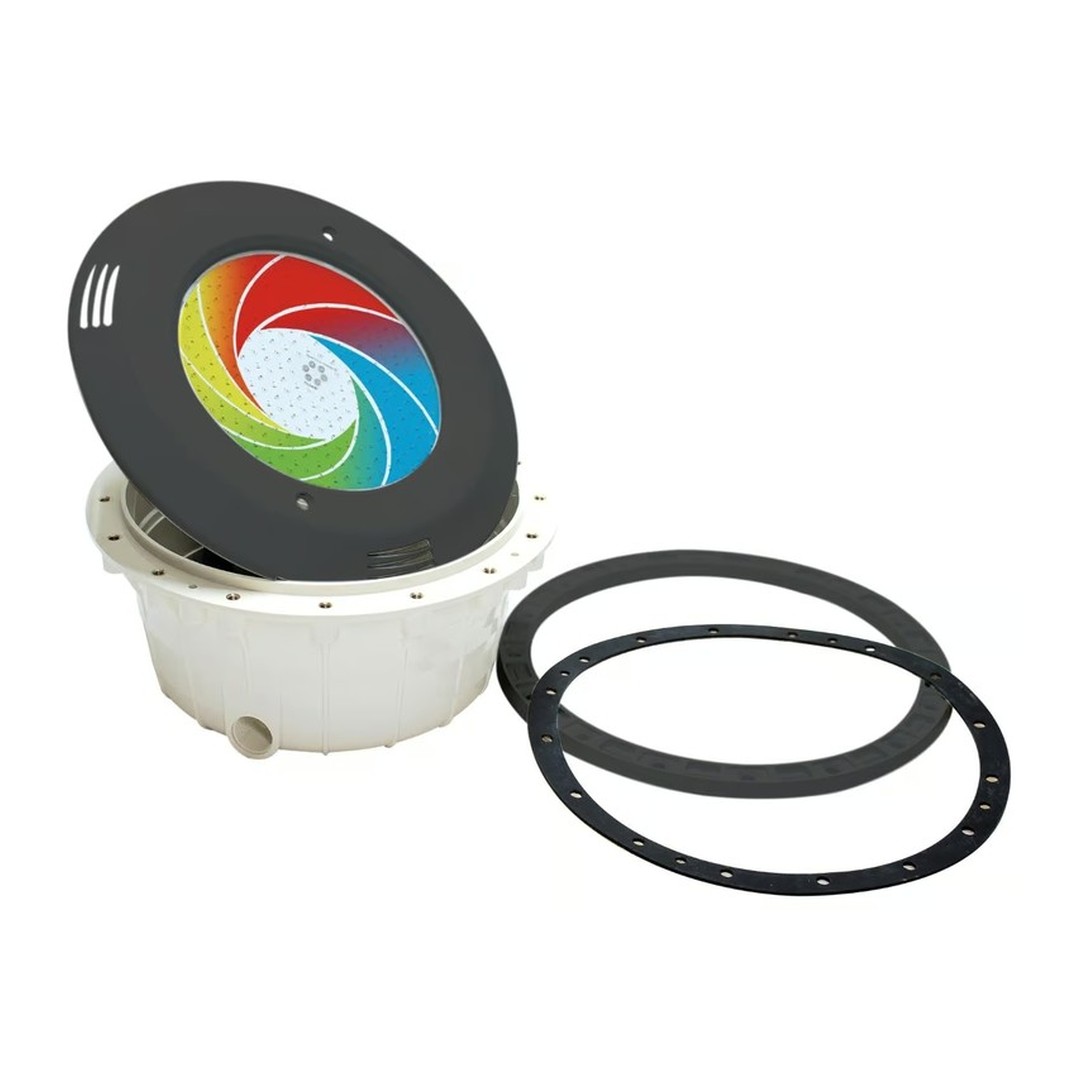 Světlo VA LED "PF" - 33W, RGB; pro fóliové bazény, tmavě šedé