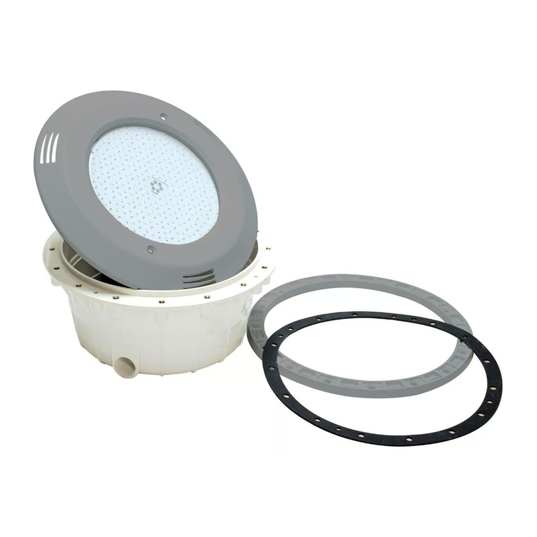 Světlo VA LED "PF" - 33W, bílé; pro fóliové bazény, světle šedá