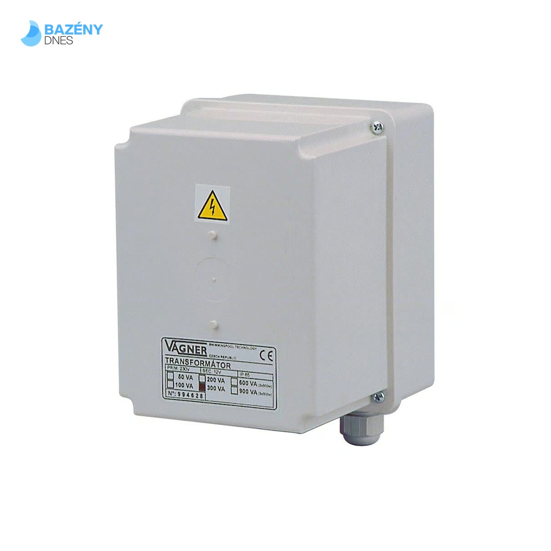 Bezpečnostní transformátor 200 W, 230 V/12 V