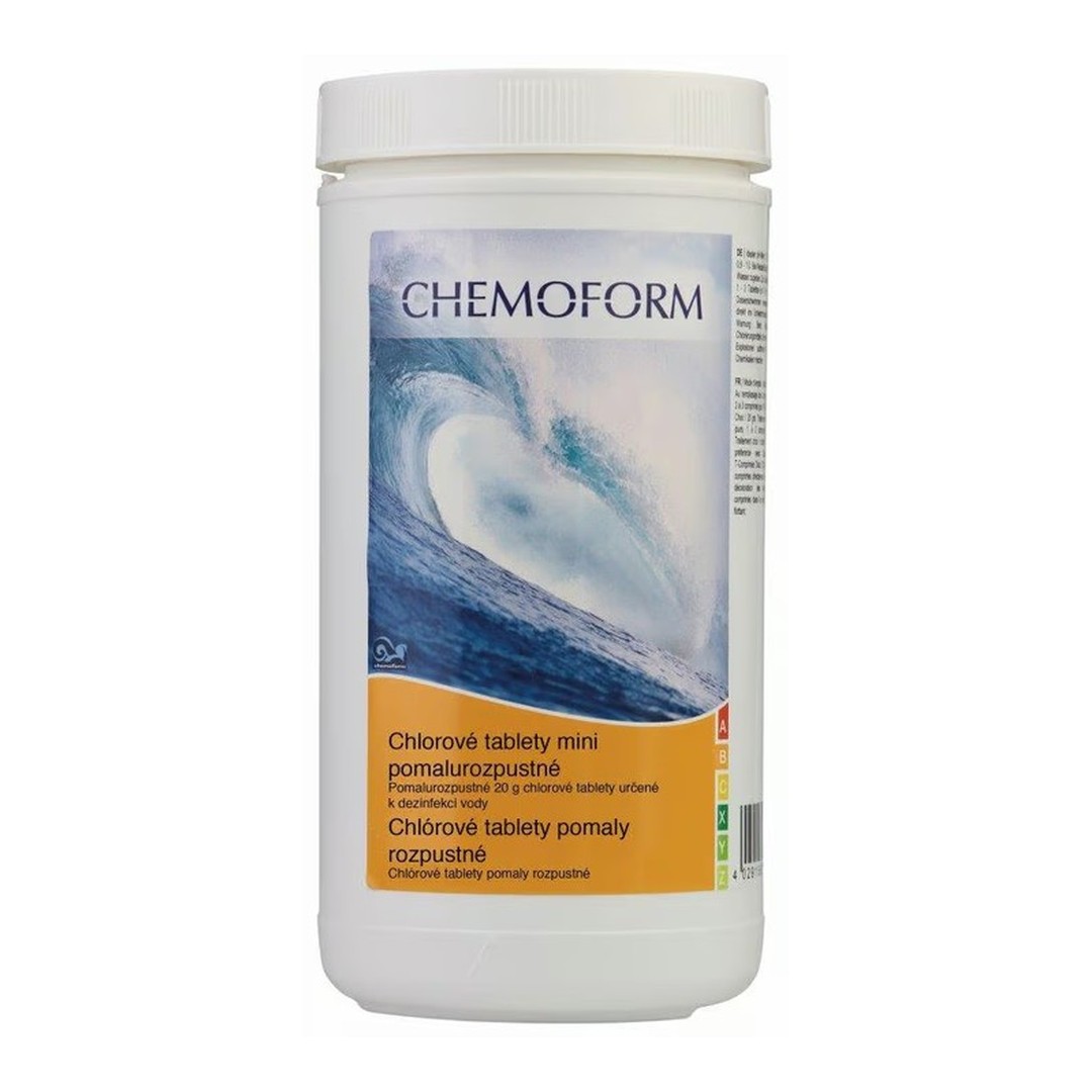 Chlórové tablety pomalurozpustné 20 g - mini 1kg