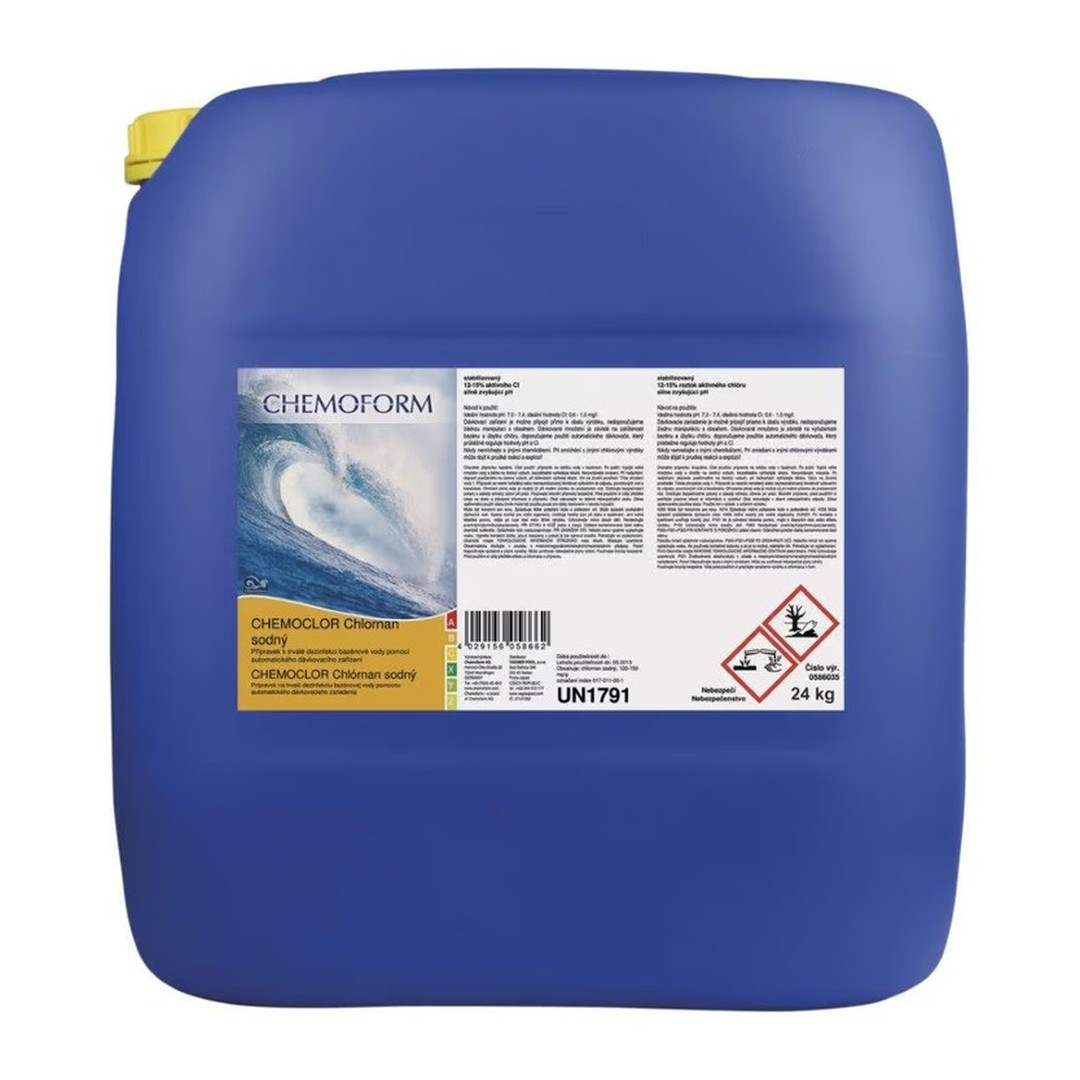Chlornan sodný - 24 kg, stabilizovaný