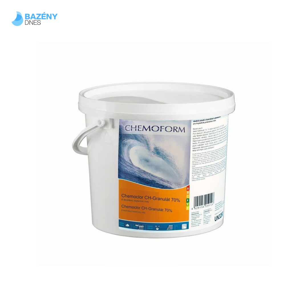 Chlórový granulát rychlorozpustný 3 kg