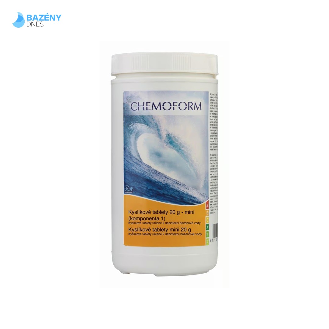 Kyslíkové tablety 20 g - mini (komponenta 1) - 1 kg