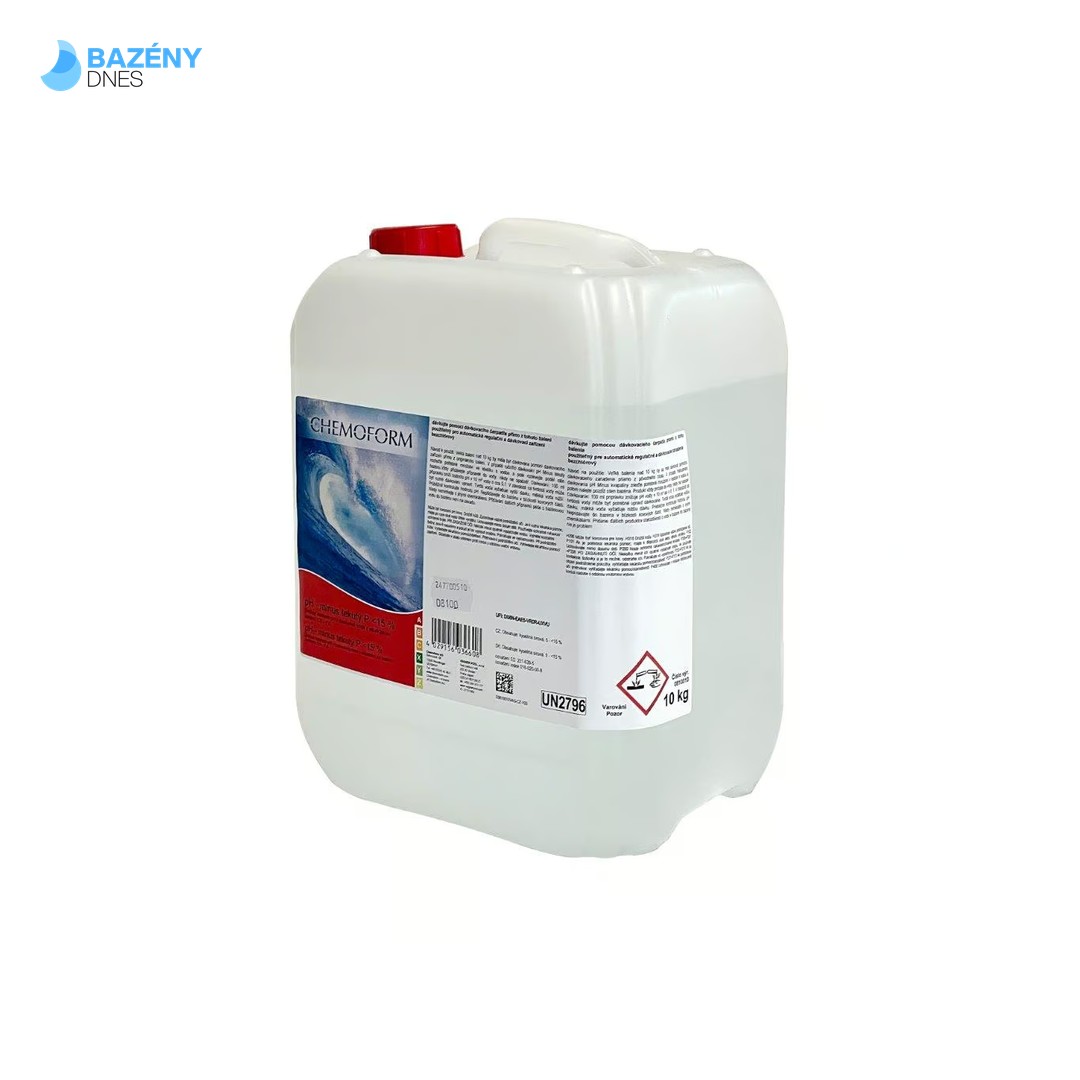 pH - Mínus tekutý - 10L (koncentrace 15%)