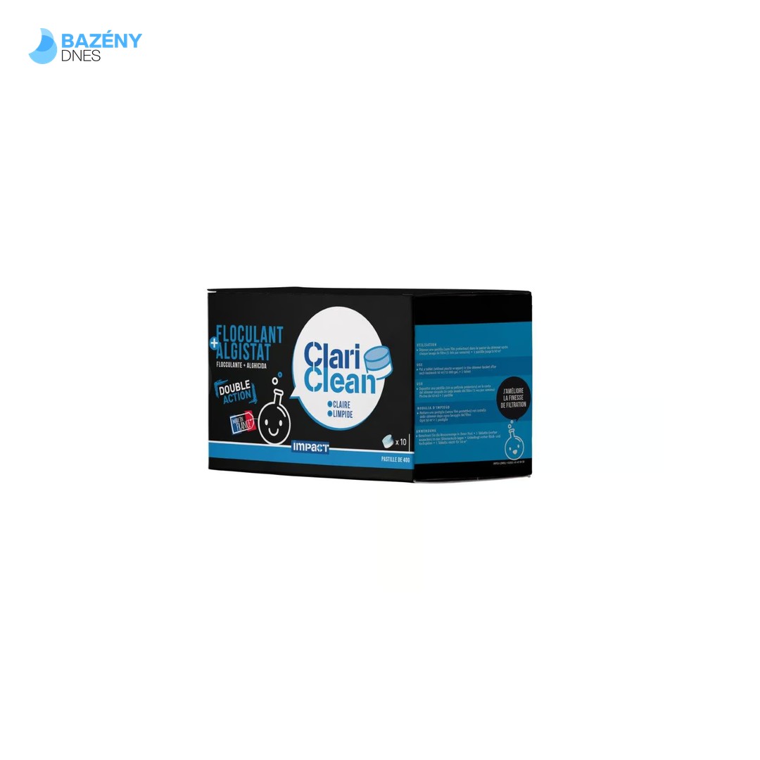 ClariClean - - Algistat + Floculant - 10 x 40g tablety