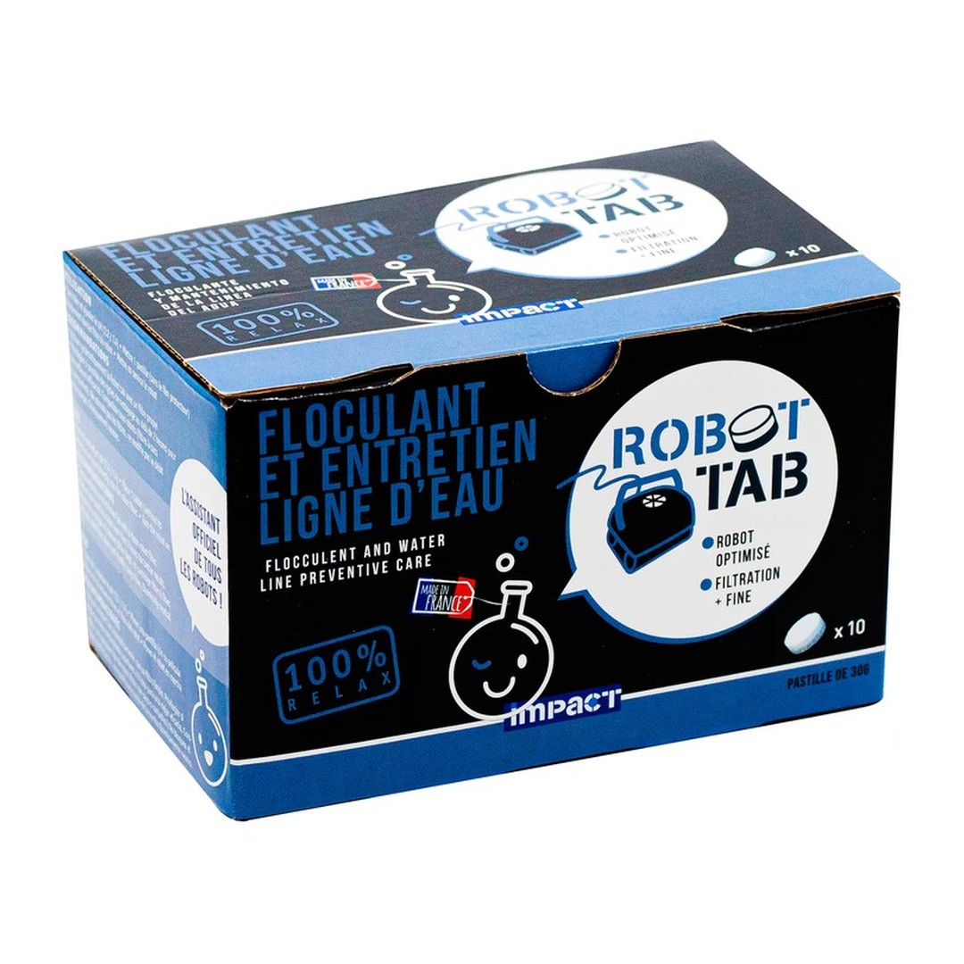 RobotTab Floculant - 10 x 30g
