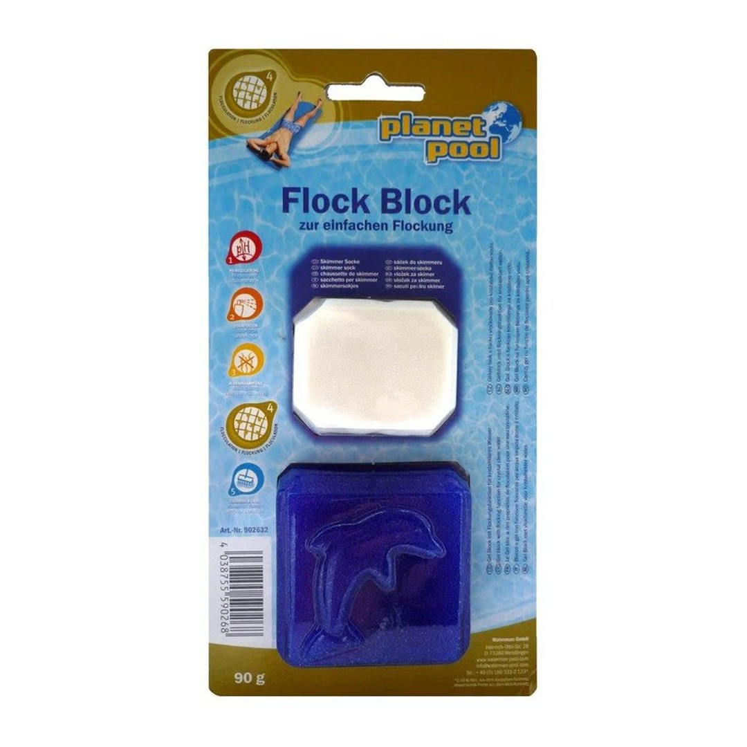 Flock block – gelová tableta