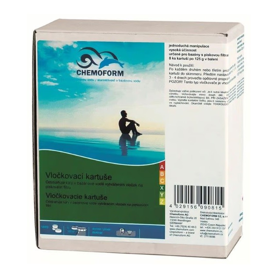 Flokulační kartuše 8 ks x 125 g