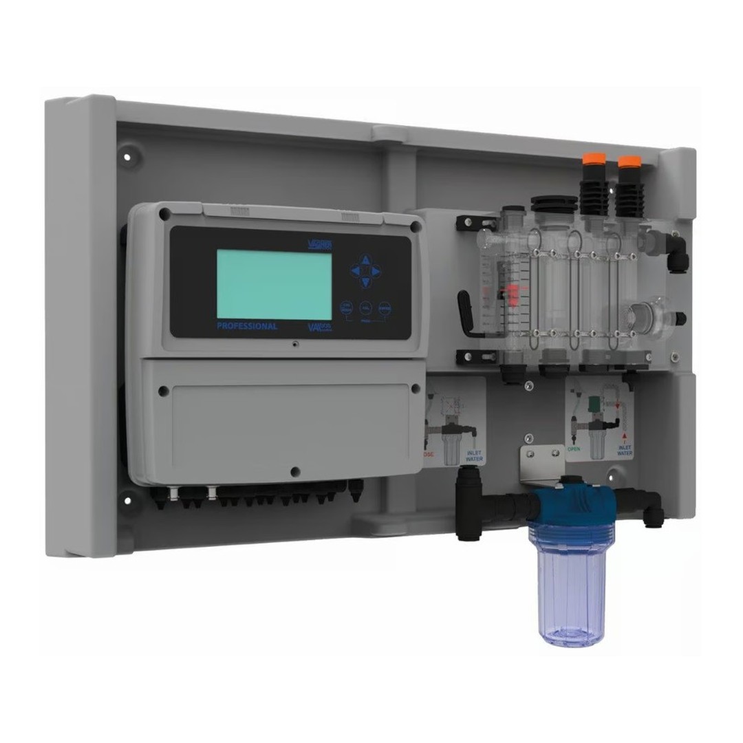 Profesionální dávkovací stanice VA DOS PROFESSIONAL "VAGNER" - pH/ORP/FCL (samočistící provedení) + sonda pH/ORP + Sonda FCL 2