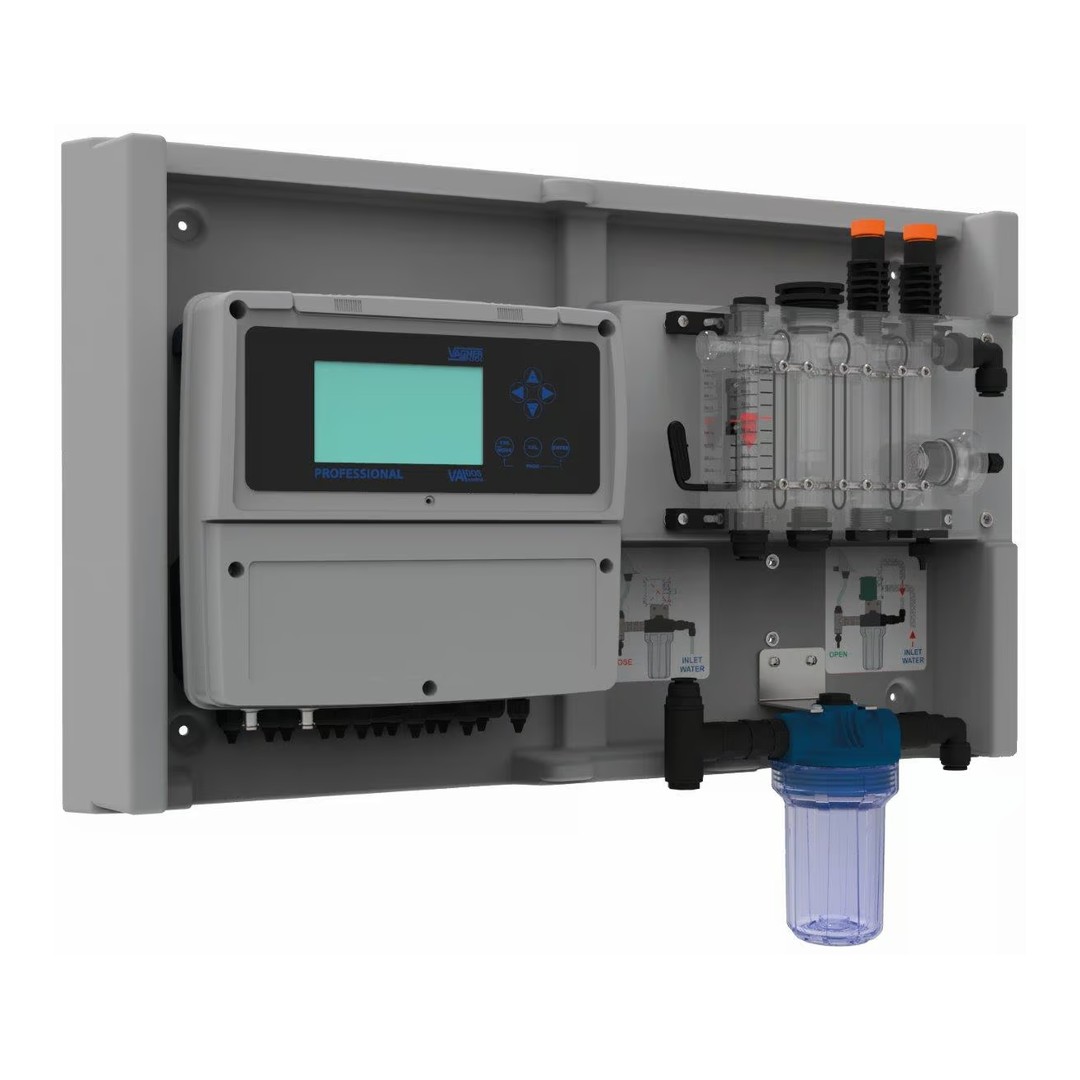 Profesionální dávkovací stanice VA DOS PROFESSIONAL "VAGNER" - pH/ORP/FCL (samočistící provedení) + sonda pH/ORP + Sonda FCL 5