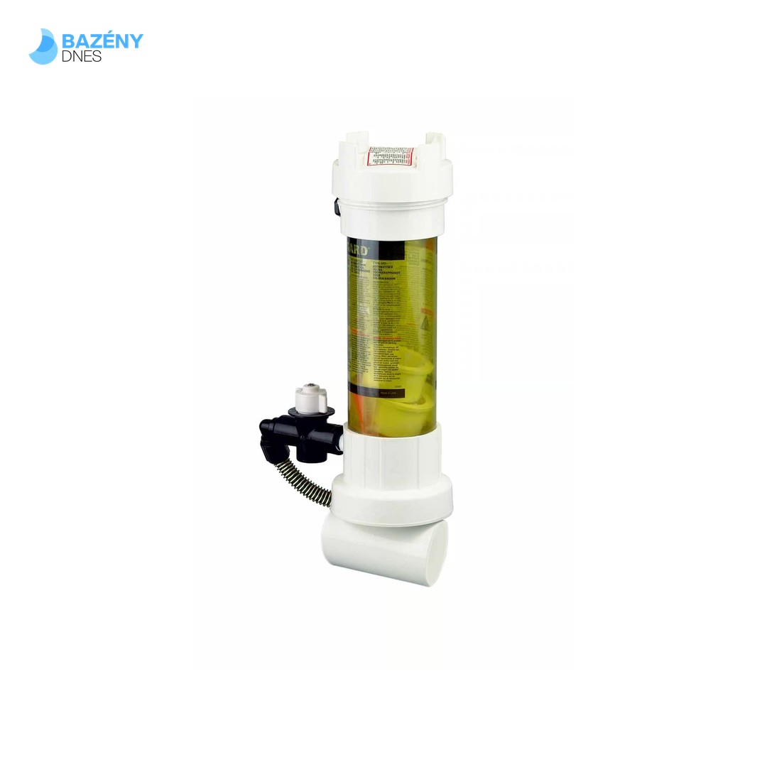 Dávkovač pev. látek do potrubí - průhledný Rainbow 320 - C, 2, 2kg