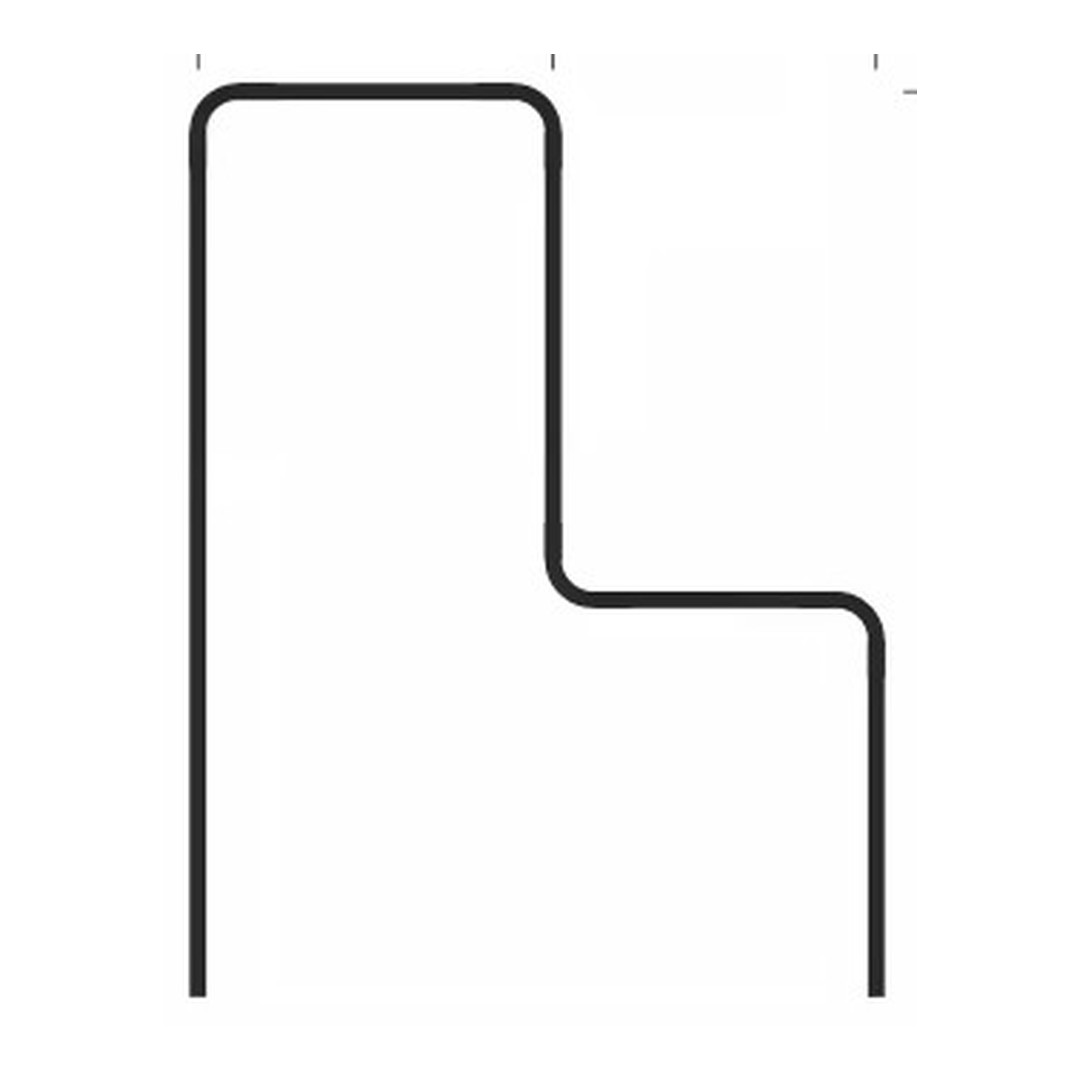 Upevňovací lišta pro EPS žlábek - šíře 130 mm, 2 m EX 2