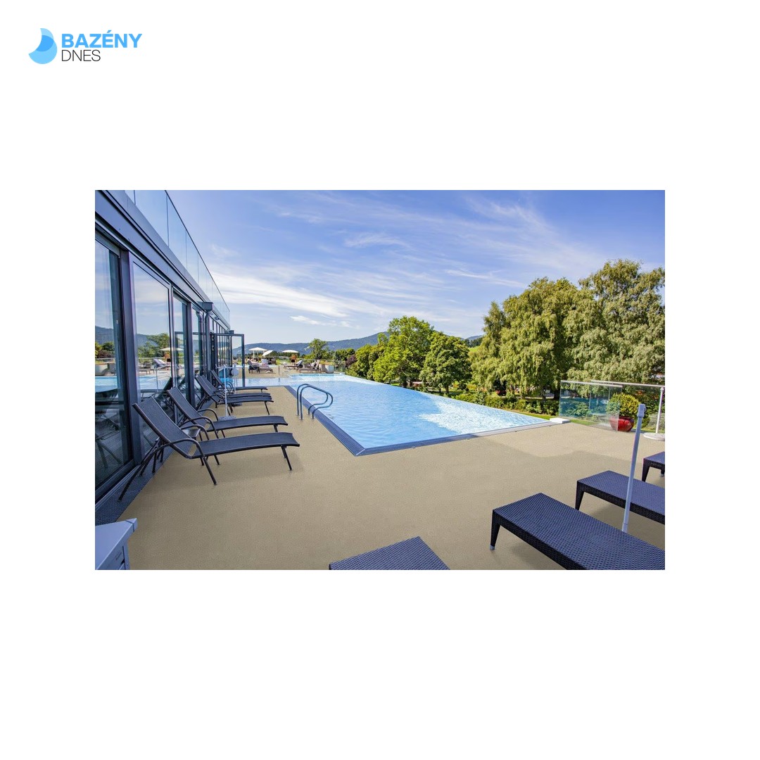 ALKORPLAN DECKING SOLID - Písková; 1, 65 m šíře, 2, 0 mm, role 21m 2