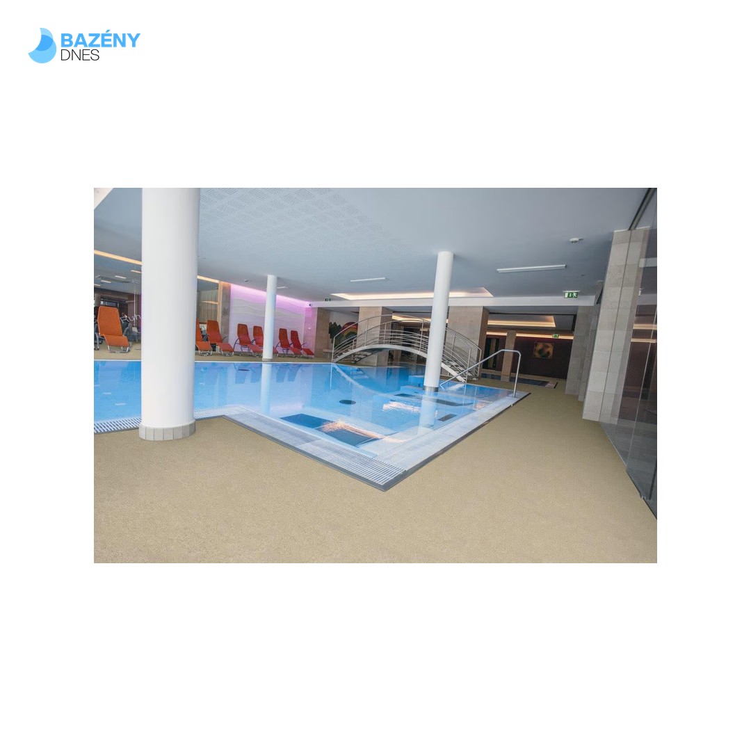 ALKORPLAN DECKING SOLID - Písková; 1, 65 m šíře, 2, 0 mm, role 21m 3