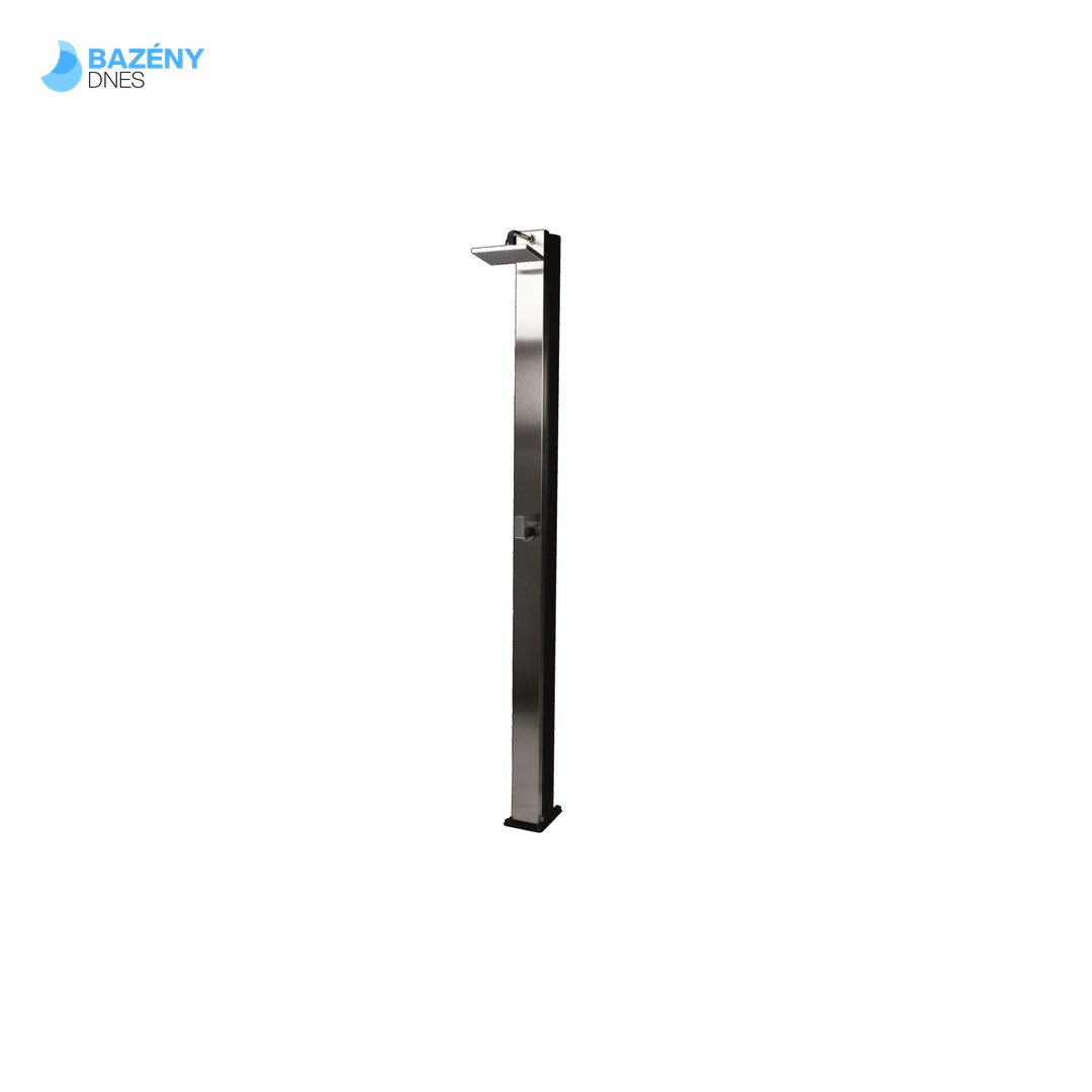 Solární sprcha 40L - Nerezové čelo