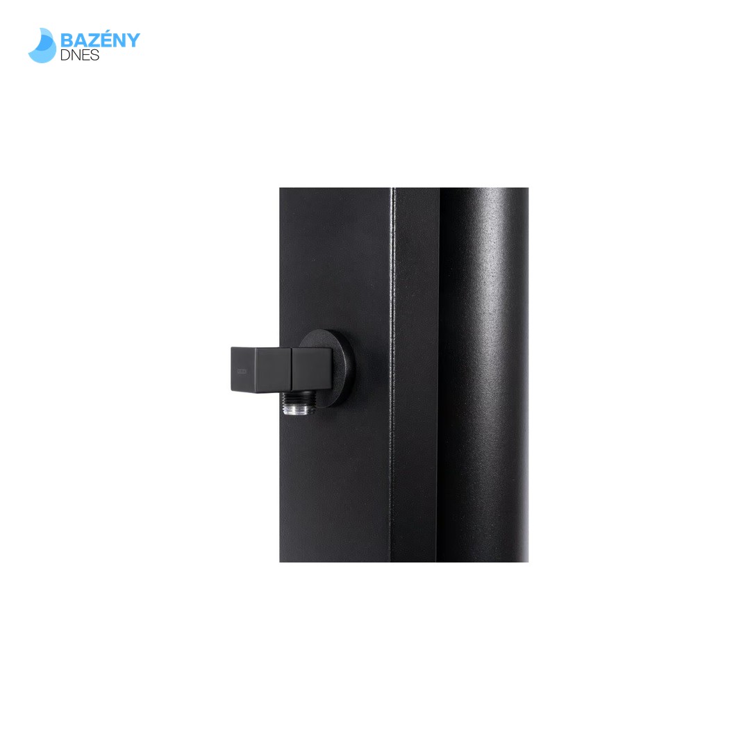 Solární sprcha 30L - Černá - S oplachem nohou 4