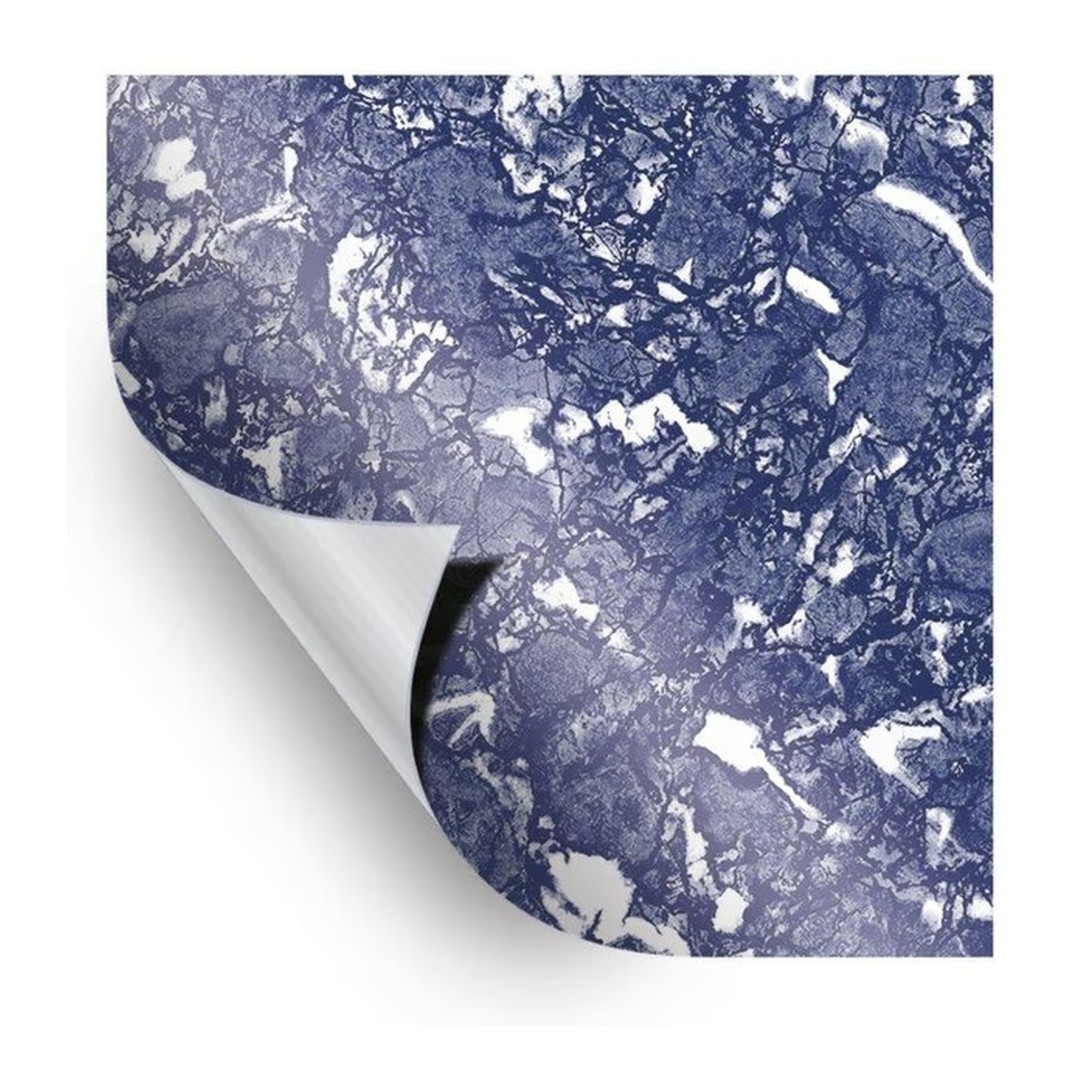 AVfol Decor - Blue Marmor; 1, 65m šíře, 1, 5mm, metráž