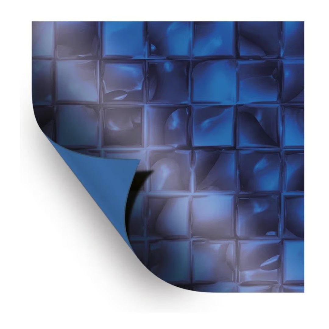 AVfol Decor - Mozaika Modrá Electric; 1, 65m šíře, 1, 5mm, metráž 3