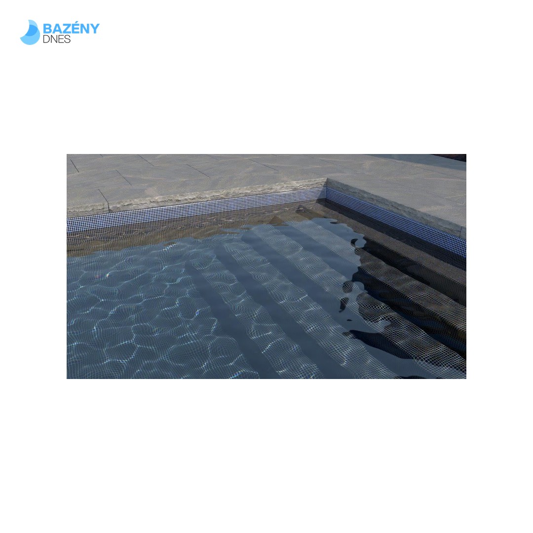 Aquasense - AS - 3D Mozaika Dark Blue; 1, 65m šíře, 1, 6mm, 20m role