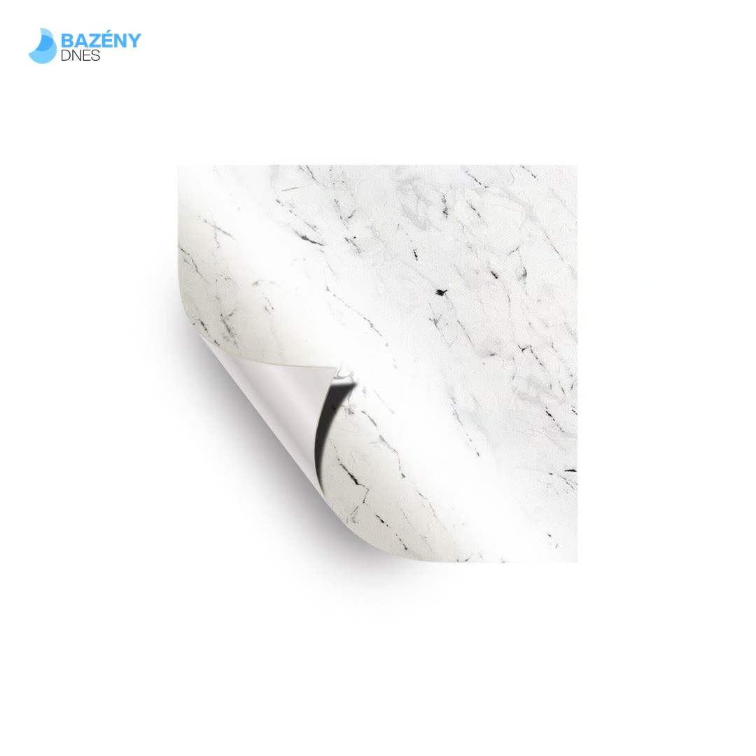 Aquasense - AS - 3D White Marmor; 1, 65m šíře, 1, 6mm, metráž 2