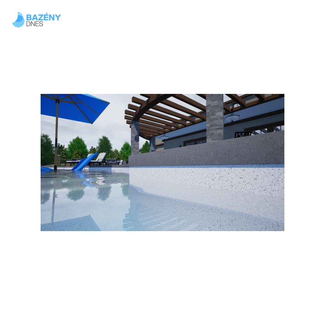 Aquasense - AS - 3D White Riviera; 1, 65m šíře, 1, 6mm, metráž