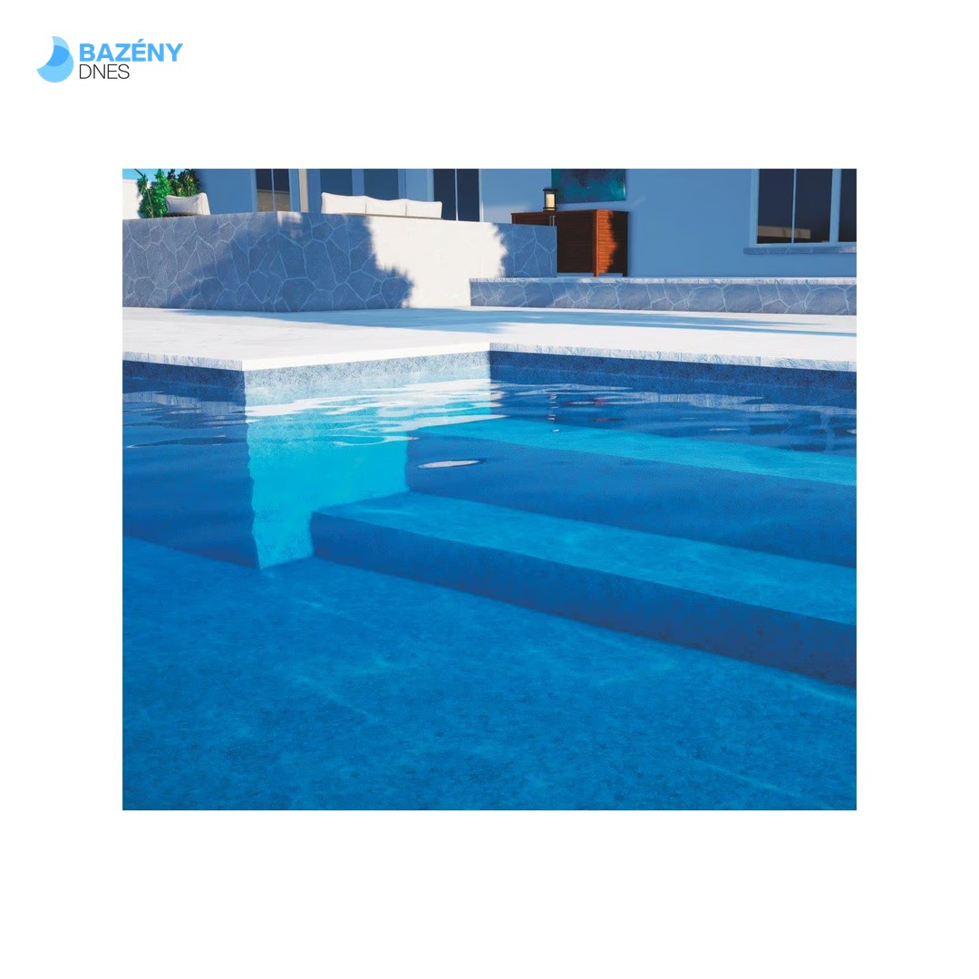 Aquasense - AS - 3D Granit Blue; 1, 65m šíře, 1, 6mm, role 25m