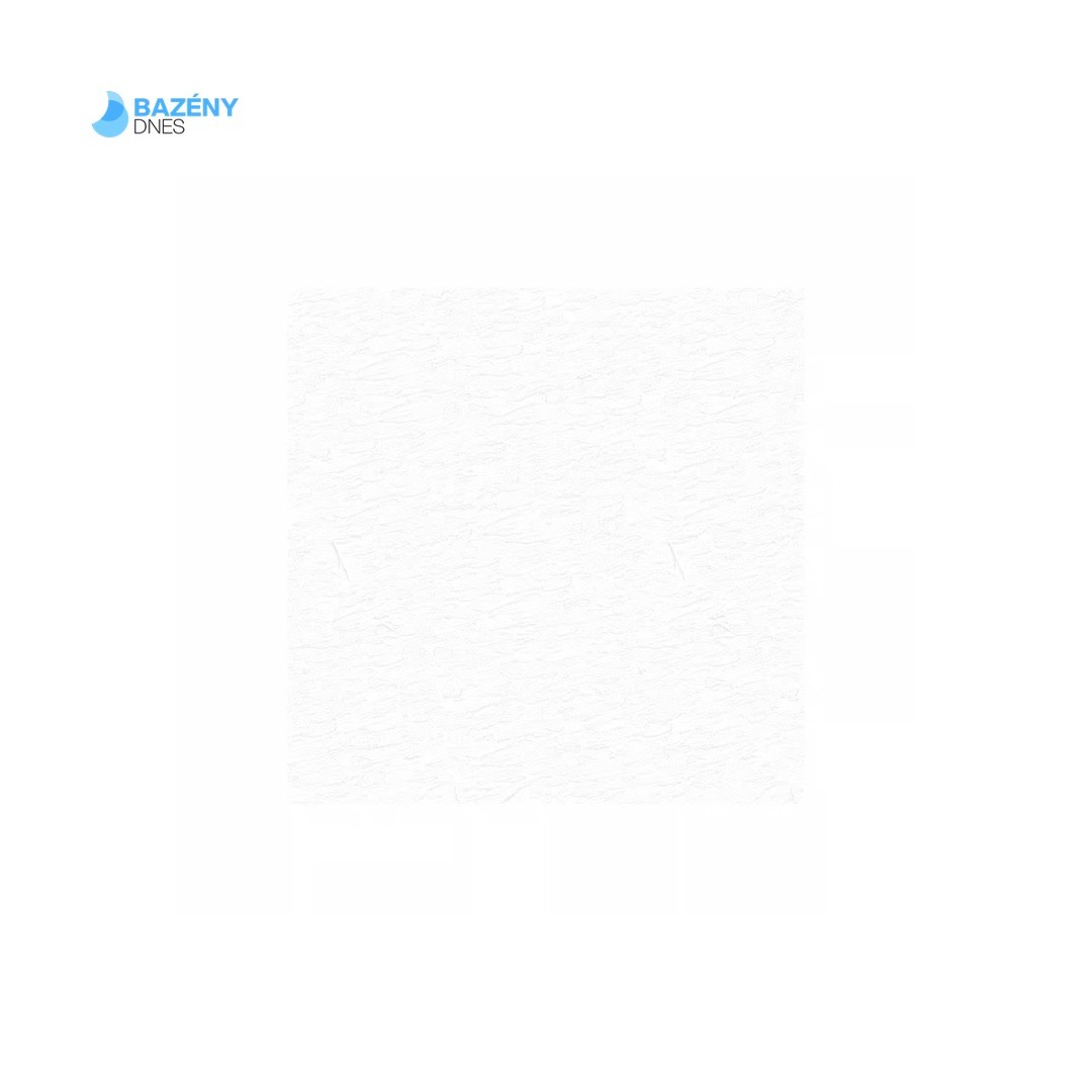 Aquastone Protiskluz - Bílá; 1, 65m šíře, 1, 8mm, role 21m