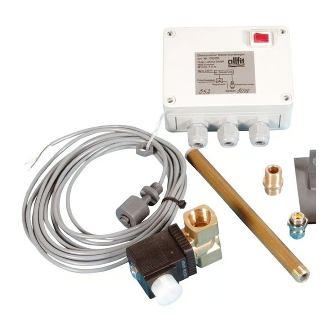 Hlídání hladiny Hugo Lahme - dopouštění vody – s el. mag. ventilem