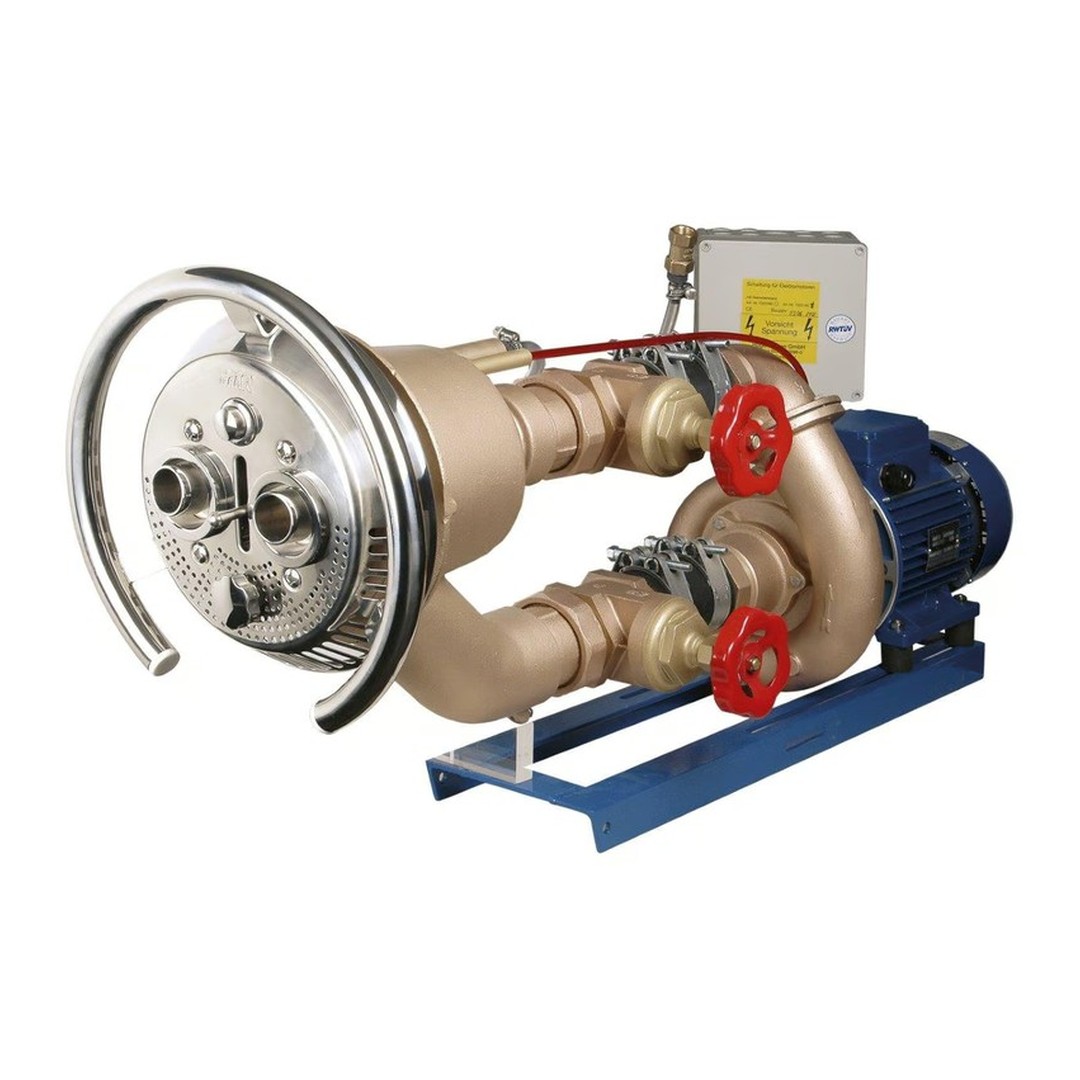 Domontážní sestava - Taifun Duo 63m3/h kulatý, bronz. čerp. 2, 6 kW