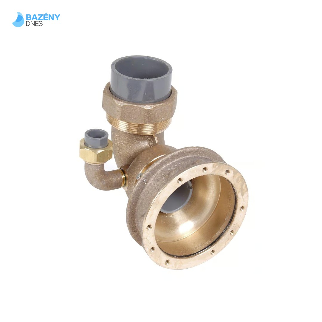 Hydromasážní tryska, 90° s přisáváním vzduchu