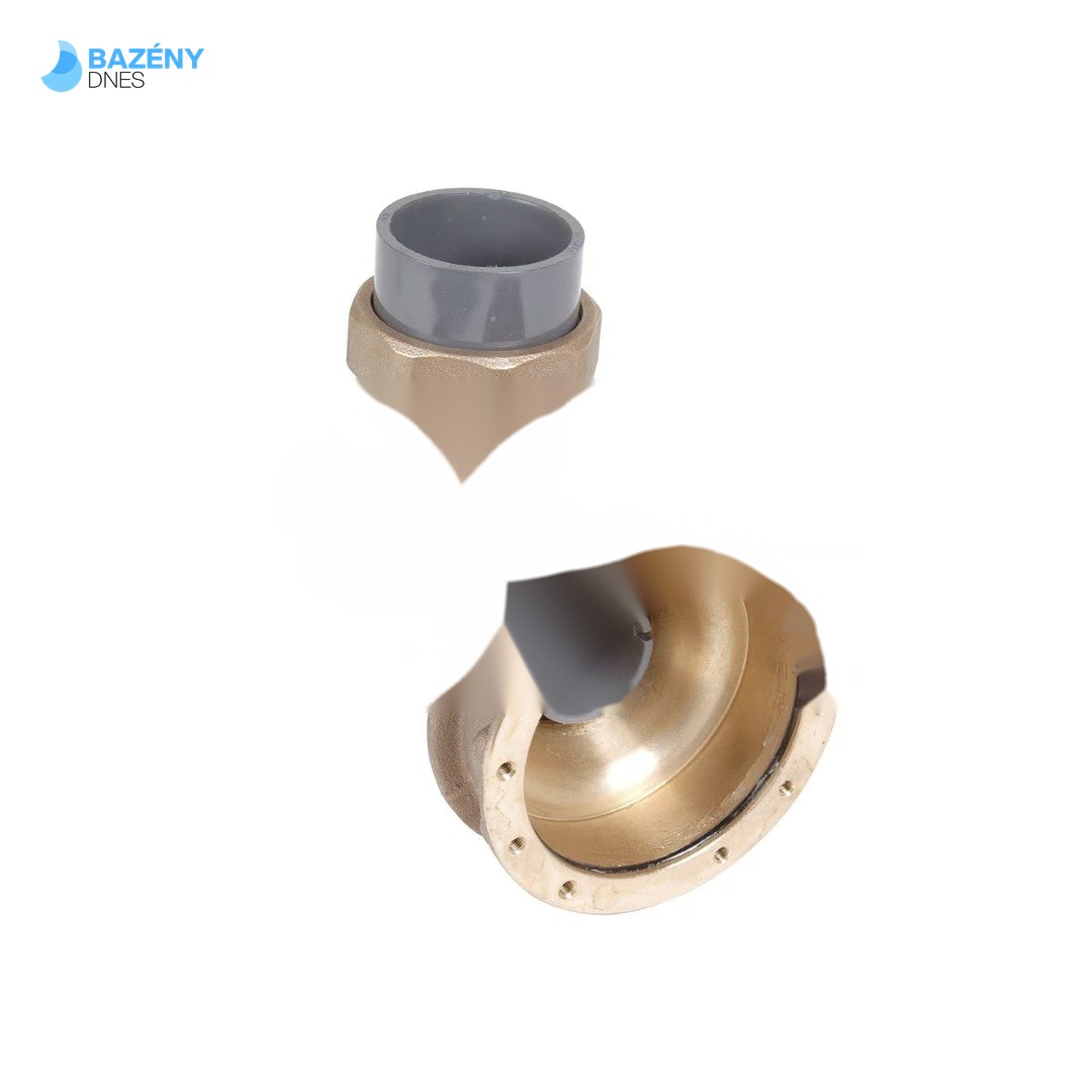 Hydromasážní tryska, 90° s přisáváním vzduchu