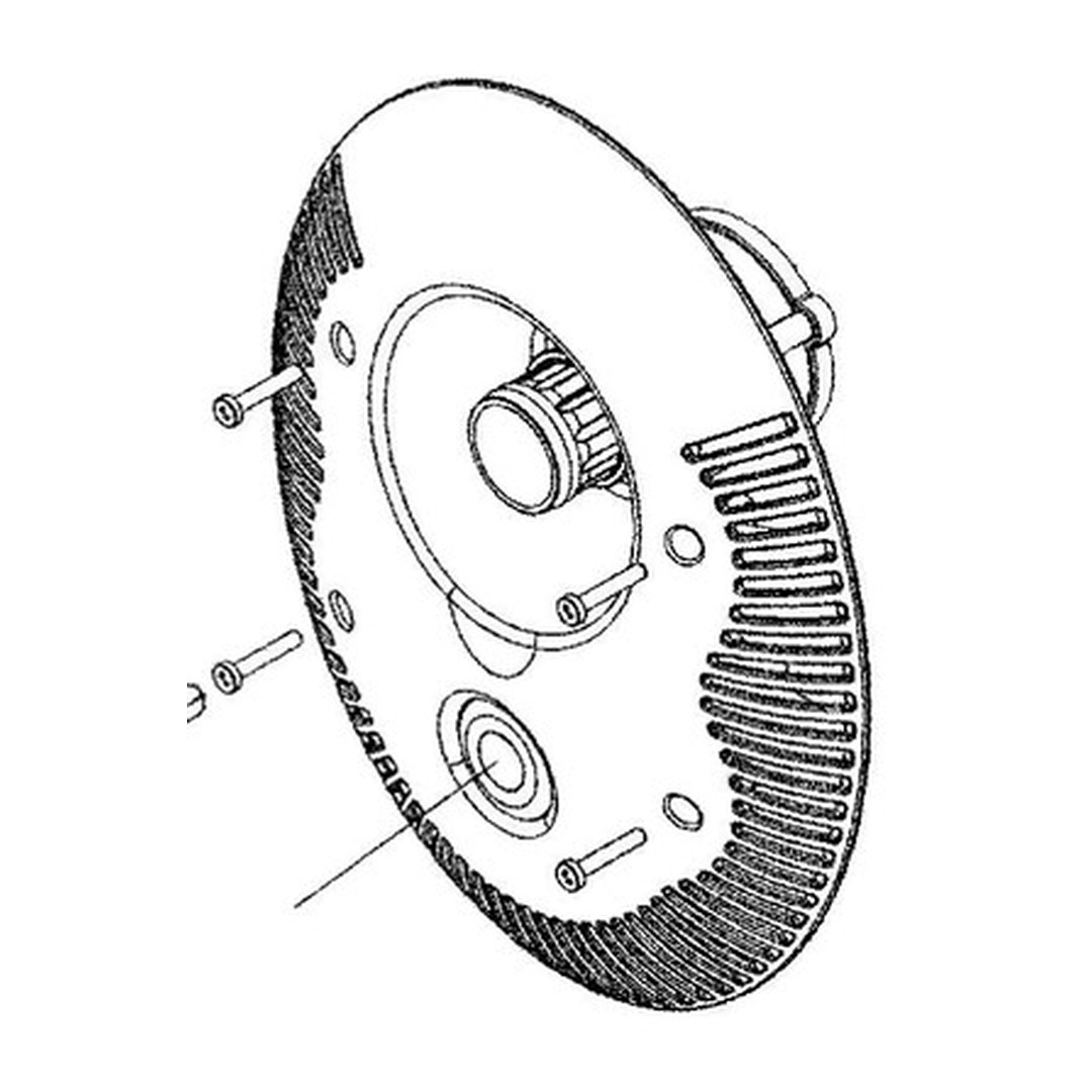 Příslušenství - Čelo protiproudu V - JET (pouze krycí část bez trysky)