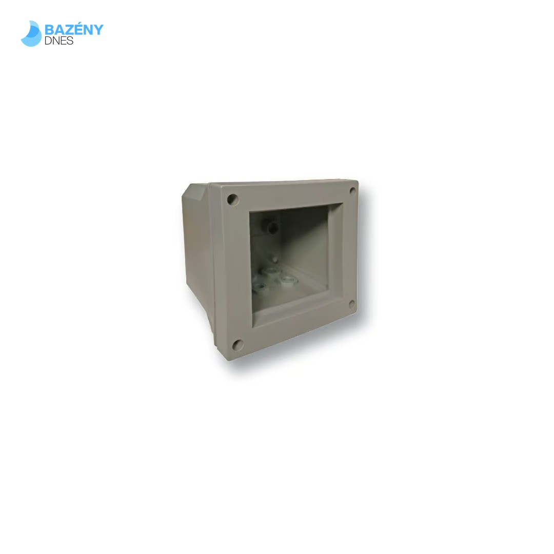 Krycí box IP65 pro monitor průtoku