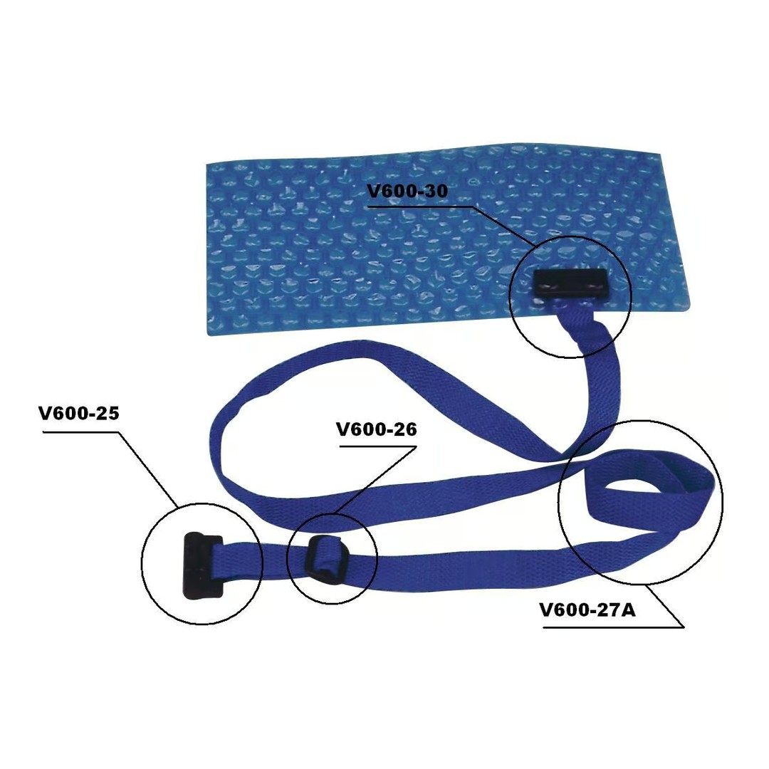 Navíjecí zařízení – Úchyt tkalounu komplet (2x plast. šroub+destička) 3