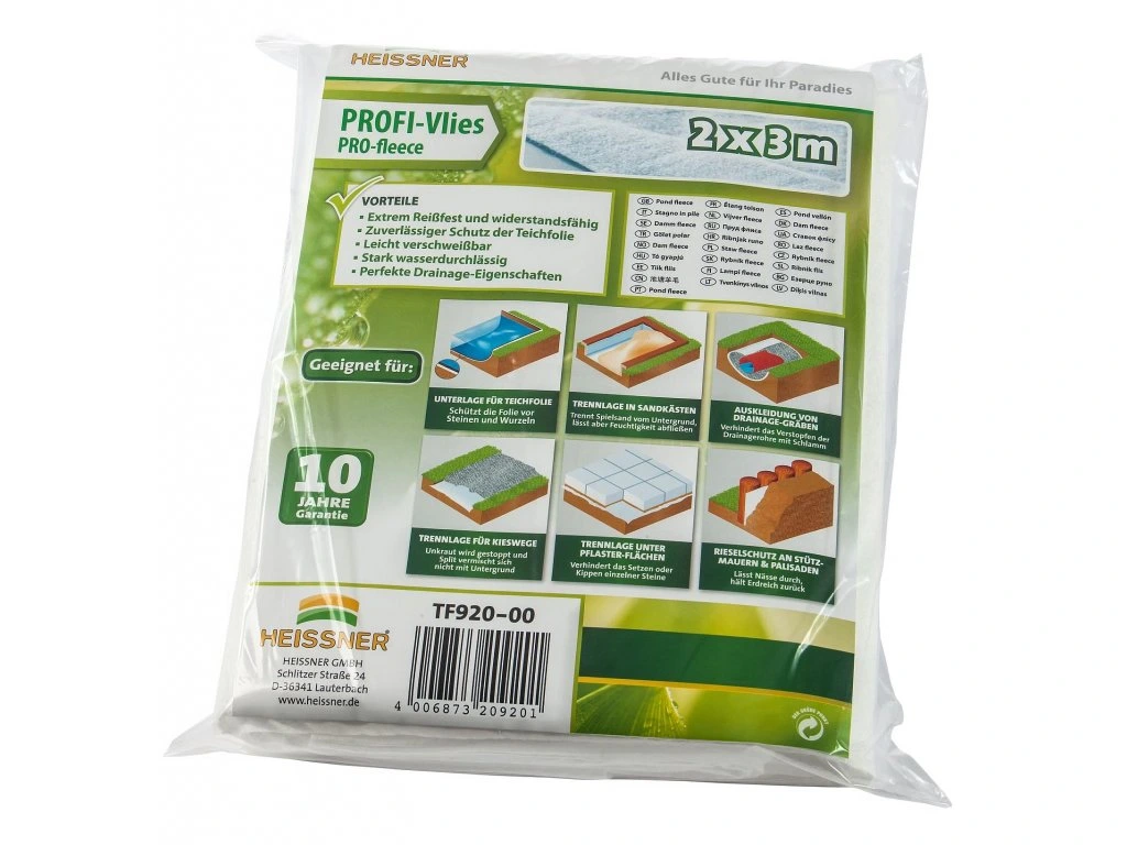 Jezírková geotextilie